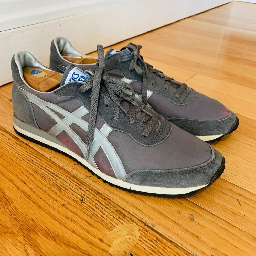 Vintage 70's 80's ASICS Onitsuka Tiger Mens Sneakers - Picture 2 of 10